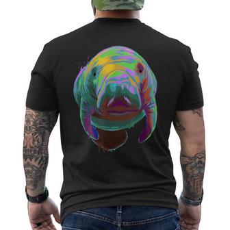 Splash Mana Round Tail Sea Cow T-Shirt mit Rückendruck - Geschenkecke