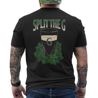 Split Divided The G Men's T-shirt Back Print - Thegiftio UK