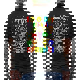 Sprunki 100 Day Of School Fun Celebration Men's T-shirt Back Print - Thegiftio UK