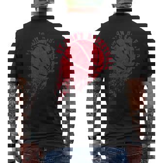 St Johns Vintage Basketball Men's T-shirt Back Print | Mazezy