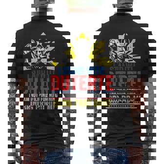 I Stand With Duterte Support Duterte Philippine Du30 Men's T-shirt Back Print - Seseable