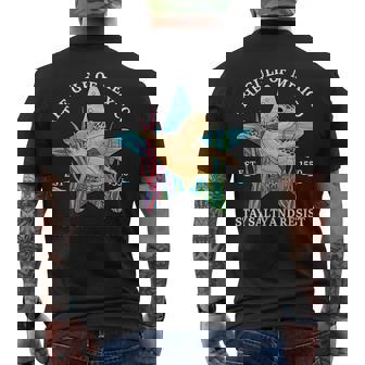 Stay The Gulf Of Mexico Be Salty And Resist Turtle Men's T-shirt Back Print | Seseable CA