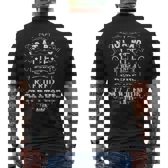 Stay At Home Dad TShirt For Stay At Home Dad Retiring Men's Back Print T-Shirt - Monsterry