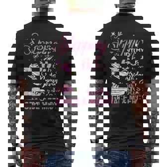 Stepping Into My 65th Birthday With God's Grace & Mercy Men's Back Print T-Shirt - Monsterry