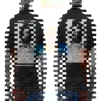 Stone In Memory Angie 1961 2025 Tribute Men's T-shirt Back Print - Monsterry