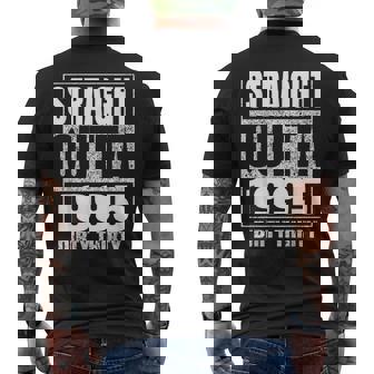 Straight Outta 1995 30Th Birthday Thirty Dirty Vintage Men's T-shirt Back Print - Seseable