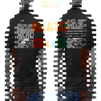 Straight Outta The 305 Miami Florida Pride Lifestyle Men's Back Print T-Shirt - Monsterry