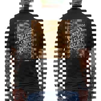 Strength In Unity Reflecting On Juneteenth And 1865 Tank Top Men's Back Print T-Shirt - Monsterry