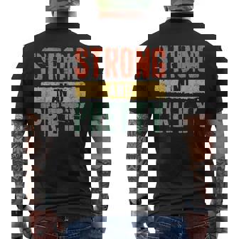 Strong And Pretty Strongman Gym Workout Camiseta Hombre Estampado Espalda - Regaloses
