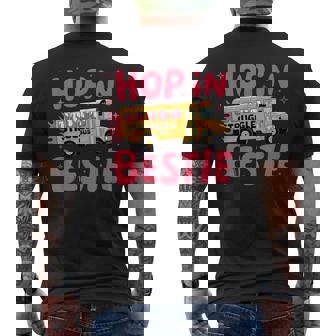 Struggle Bus Hop In Bestie Trendy Mental Health Men's T-shirt Back Print - Thegiftio UK