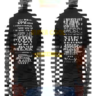 Student Ambassador Tshirt Men's Back Print T-Shirt - Monsterry