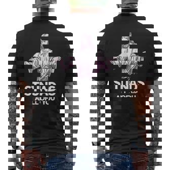 Stunads All Of You Jesus Men's T-shirt Back Print - Monsterry