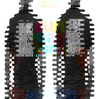 Sun Salt Sand Hawaii Beach Summer Vibes Summer Vacation Men's Back Print T-Shirt - Monsterry