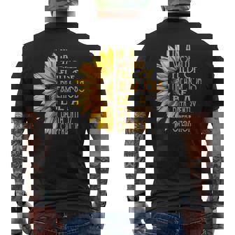 Sunflower Shirts Data Entry Operator Shirts Men's Back Print T-Shirt - Monsterry