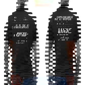 Super Laurence Apéro Humoristique Boire Avec Laurence T-shirt imprimé au dos - Cadeauxyz