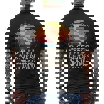 Support Pacific Palisades Strong Vintage Stay California Men's T-shirt Back Print - Thegiftio