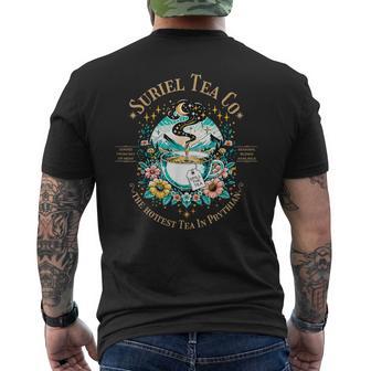 Suriel Tea Co City Of Starlight Night Court Bookish Sjm Book Men's T-shirt Back Print - Thegiftio UK