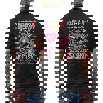 Sweetest Bunch Of Sped Teachers Valentines Day Sped Squad Men's T-shirt Back Print - Seseable