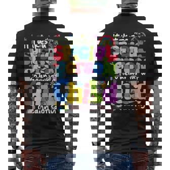 It Takes A Special Person To Hear What A Child Cannot Say Men's T-shirt Back Print | Mazezy