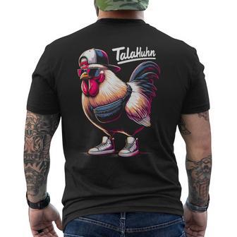 Talahuhn Talahon Saying Meme German Rap Outfit T-Shirt mit Rückendruck - Geschenkecke