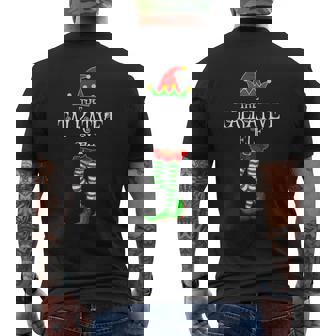 The Talkative Elf Family Matching Xmas Idea Christmas Men's Back Print T-Shirt - Monsterry