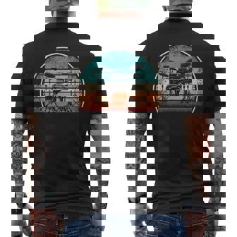 Tambor Divertido Para Amantes De La Batería Retrointage Camiseta Hombre Estampado Espalda - Regaloses