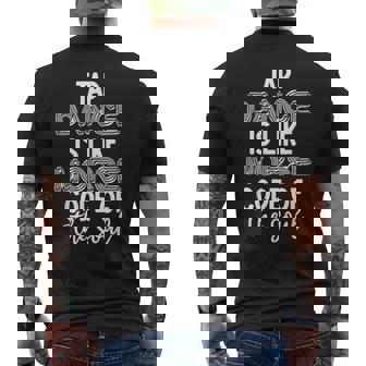 Tap Dancing Tap Dance Teacher Dancing Lover Tap Dancer Men's Back Print T-Shirt - Monsterry