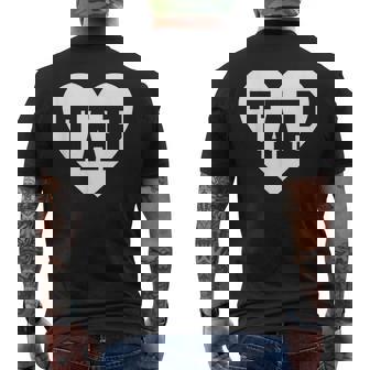 Tap Love Tap Dancer Dacing For Ballroom Dancing Lover Men's Back Print T-Shirt - Monsterry