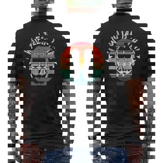 I Would Tap That Recital Tap Dancer Tap Dancing Men's Back Print T-Shirt - Monsterry