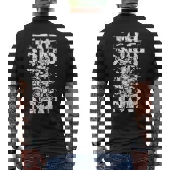 Tap Snap Or Nap Martial Arts Jiu Jitsu T Shirt Men's Back Print T-Shirt - Monsterry
