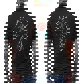 Tattoos Are Trashy Classic Tattooed Tattoos Lovers Men's T-shirt Back Print | Mazezy