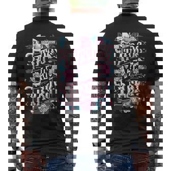 Tattoos Are Trashy Tattoo Artist Anti Tattoo Men's T-shirt Back Print - Seseable