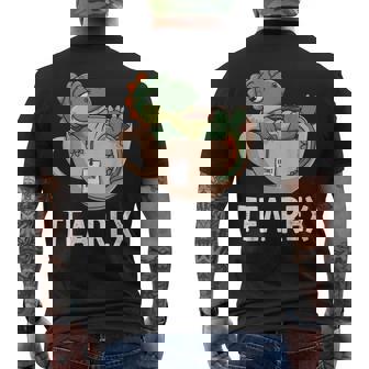 Tea Rex T-Rex Dinosaurio Tyrannosaurus Camiseta Hombre Estampado Espalda - Regaloses