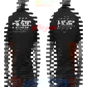 Teacher Of The Year Teacher Teacher Teacher Student Teacher Men's Back Print T-Shirt - Monsterry