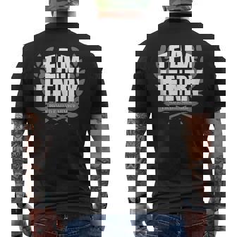 Team Henry Proud Family Member Henry Tank Top Men's Back Print T-Shirt - Monsterry
