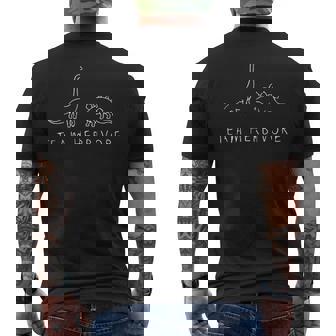 Team Herbivore Egetarianaegana Camiseta Hombre Estampado Espalda - Regaloses