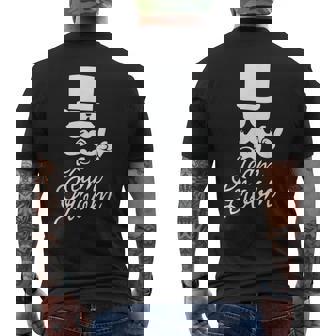 Team Novio Despedida De Soltero Como Un Caballero Camiseta Hombre Estampado Espalda - Regaloses