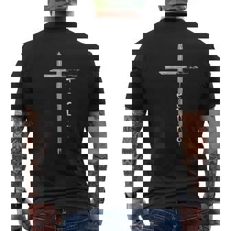 Techno Cruz Festival Rave Sin Mangas Camiseta Hombre Estampado Espalda - Regaloses