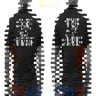 AS Tees Sarcastic I'm Not For Everyone Cup Of Tea Men's Back Print T-Shirt - Monsterry
