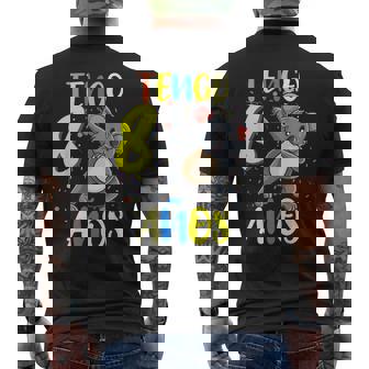 Tengo 8 Años 8º Koala Cumpleaños Camiseta Hombre Estampado Espalda - Regaloses