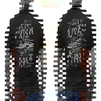 T’Es Pas Le Couteau Le Plus Aiguisé Du Tiroir Humour Sarcasm T-shirt imprimé au dos - Cadeauxyz