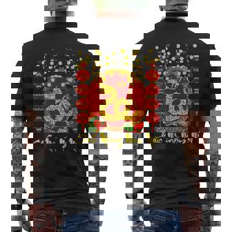 Tet Traditional Vietnamese 2025 Chuc Mung Nam Moi Snake Year Men's T-shirt Back Print | Mazezy