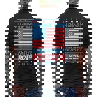 Thank You Senator Cory Booker 25 Hours And 5 Minutes Men's T-shirt Back Print | Mazezy