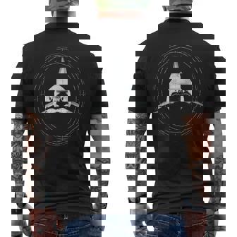 Tiburón Arte Geométrico Animal Amor Dibujo Camiseta Hombre Estampado Espalda - Regaloses