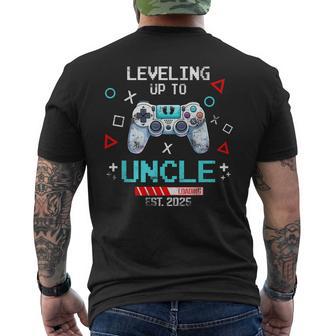 Tío Nivel Desbloqueado Subir De Nivelación Para Tíoideo Gamer Camiseta Hombre Estampado Espalda - Regaloses