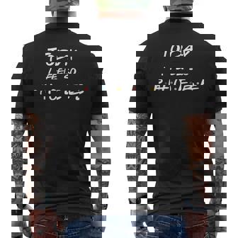 Today I Feel So Phoebe Friend Lindas Letras Camiseta Hombre Estampado Espalda - Regaloses