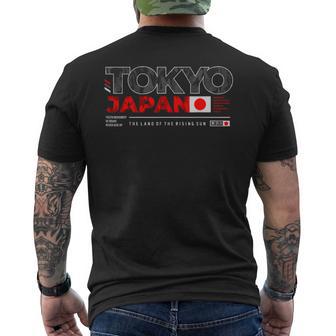 Tokyo Japan The Land Of The Rising Sun S T-Shirt mit Rückendruck - Geschenkecke