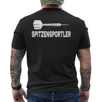 Top Athletes Dart Player Dart T-Shirt mit Rückendruck - Geschenkecke