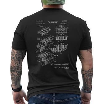 Toy Building Brick Patent T-Shirt mit Rückendruck - Geschenkecke