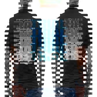 Trial Bikeélo De Sport T-shirt imprimé au dos - Cadeauxyz